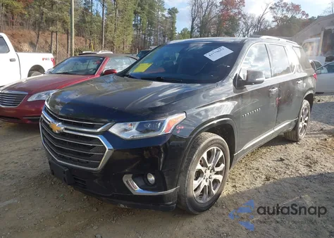 2018 Chevrolet Traverse Premier from USA, damaged, VIN 1GNERKKW1JJ123561